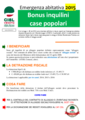 Volantino Bonus Alloggi sociali