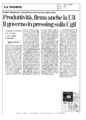 Produttività UIL La Stampa 20 novembre 2012