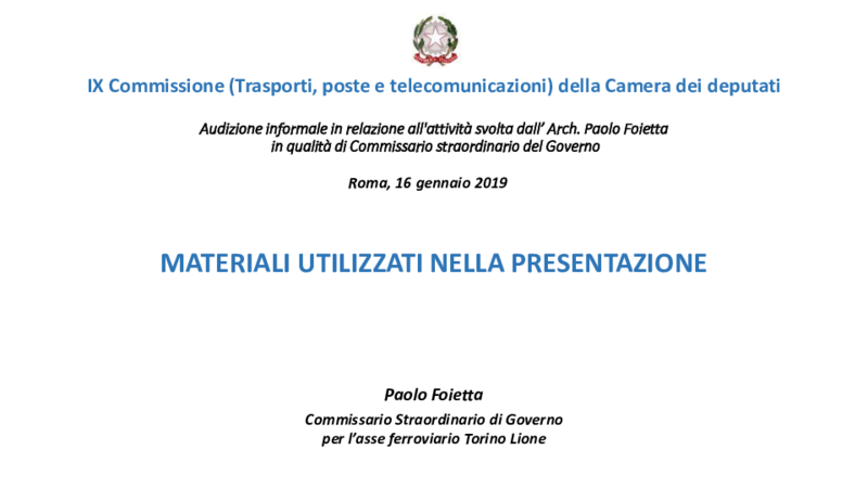 Foietta_Audizione Camera_16-01-2019