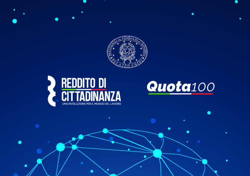 Reddito di Cittadinanza e Quota 100 _slide Governo