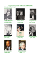 CISL - SEGRETARI GENERALI E AGGIUNTI (1950-2010)