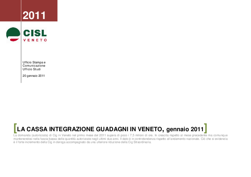 veneto-cig-gennaio-2011-tabelle