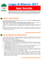 Cisl Veneto_APE Sociale_24 5 2017