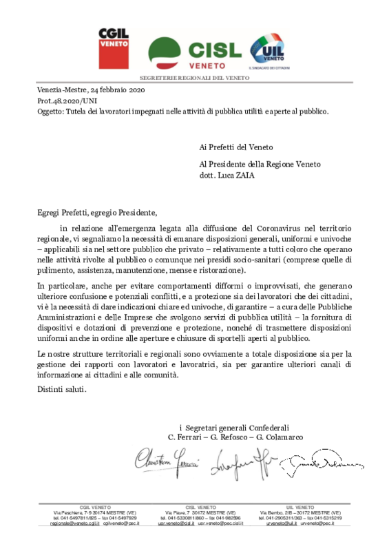 COVID-19_ Protezione lavoratori servizi pubblici