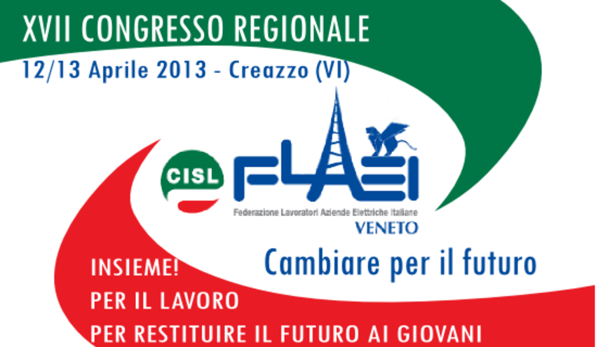Congresso FLAEI CISL Veneto 2013