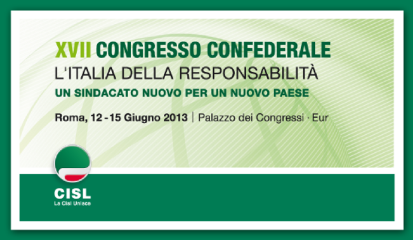 Congresso CISL Confederale 2013