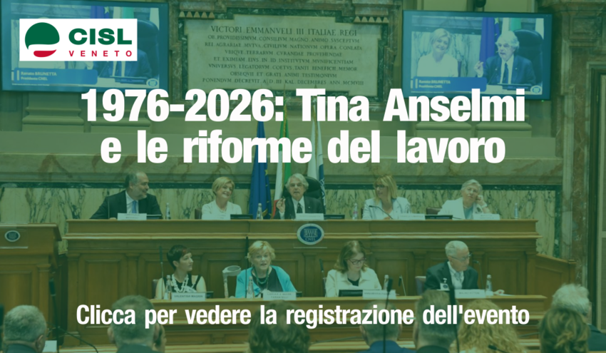 1976-2026: Tina Anselmi e le riforme del lavoro